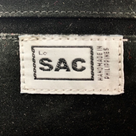 Le Sac Ombré Hard Body Woven Handbag Rust Ombre - Picture 6 of 8